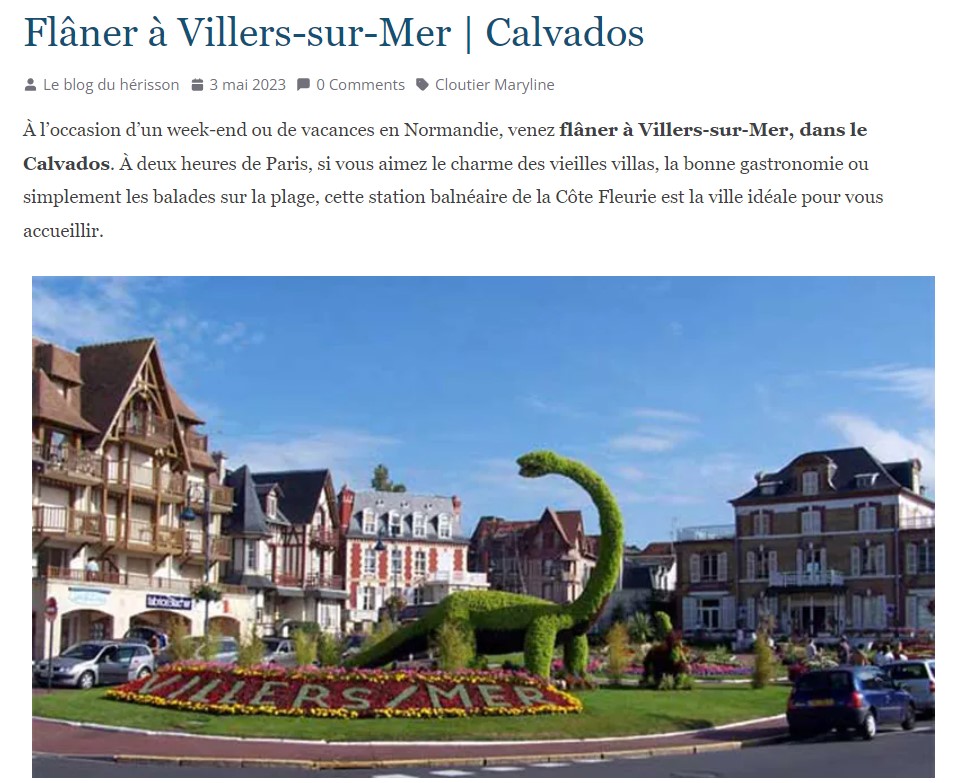 Image de l'article "Flâner à Villers-sur-Mer"