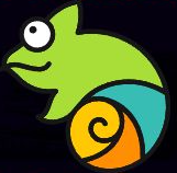 Logo caméléon de MC Rédac'