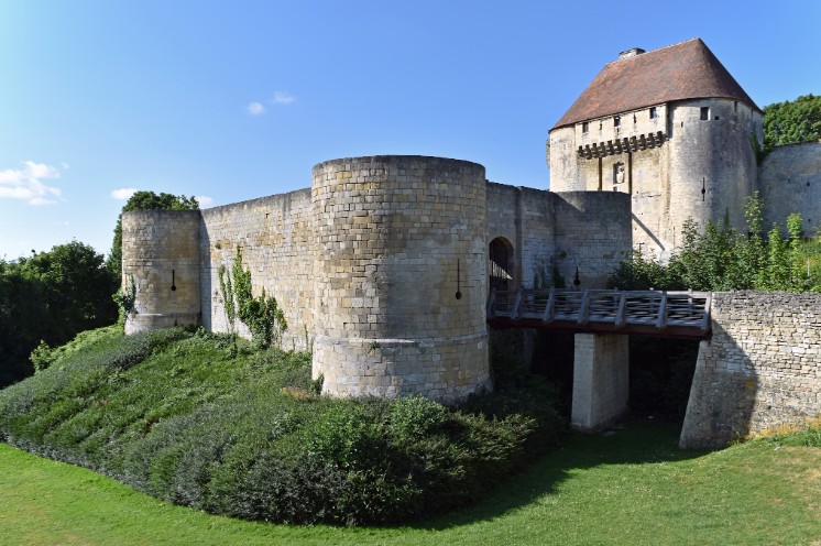 Entrée du Château de Caen